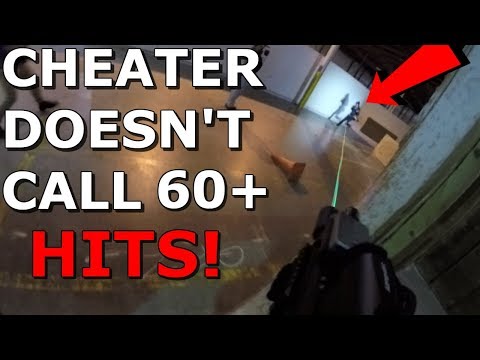 AIRSOFT CHEATER Gets shot 60+ Times and DOESN'T CALL! IS THIS A JOKE!?