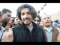 Egyptian Actor Khaled Nabawy speaks from Tahrir Square