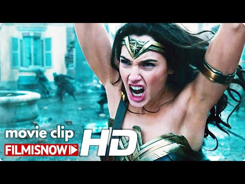 WONDER WOMAN Clip "No Man's Land Battle" (2017) Gal Gadot DCU Movie