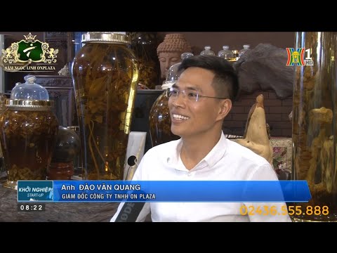 Anh Đào Văn Quang khởi nghiệp từ sâm Ngọc Linh