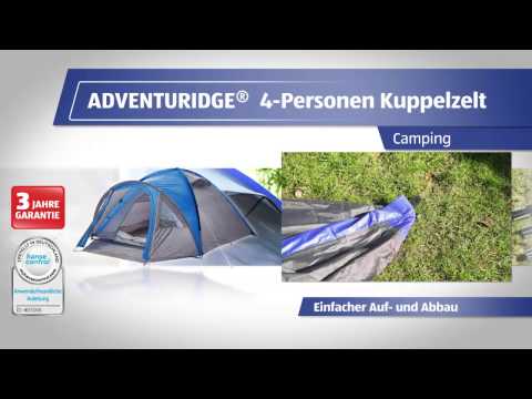 4-Personen Kuppelzelt