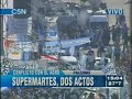 Hugo Biolcati en el comienzo del acto