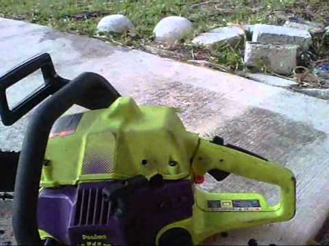 how to adjust a carburetor on a poulan chainsaw