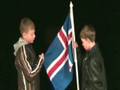 The Icelandic flag