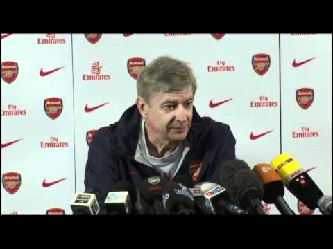 lewi2843 - Arsenal Manager Arsene Wenger answers questions on reports that Lukas Podolski will soon become an Arsenal player and also talks about top goal scorer Robin ...