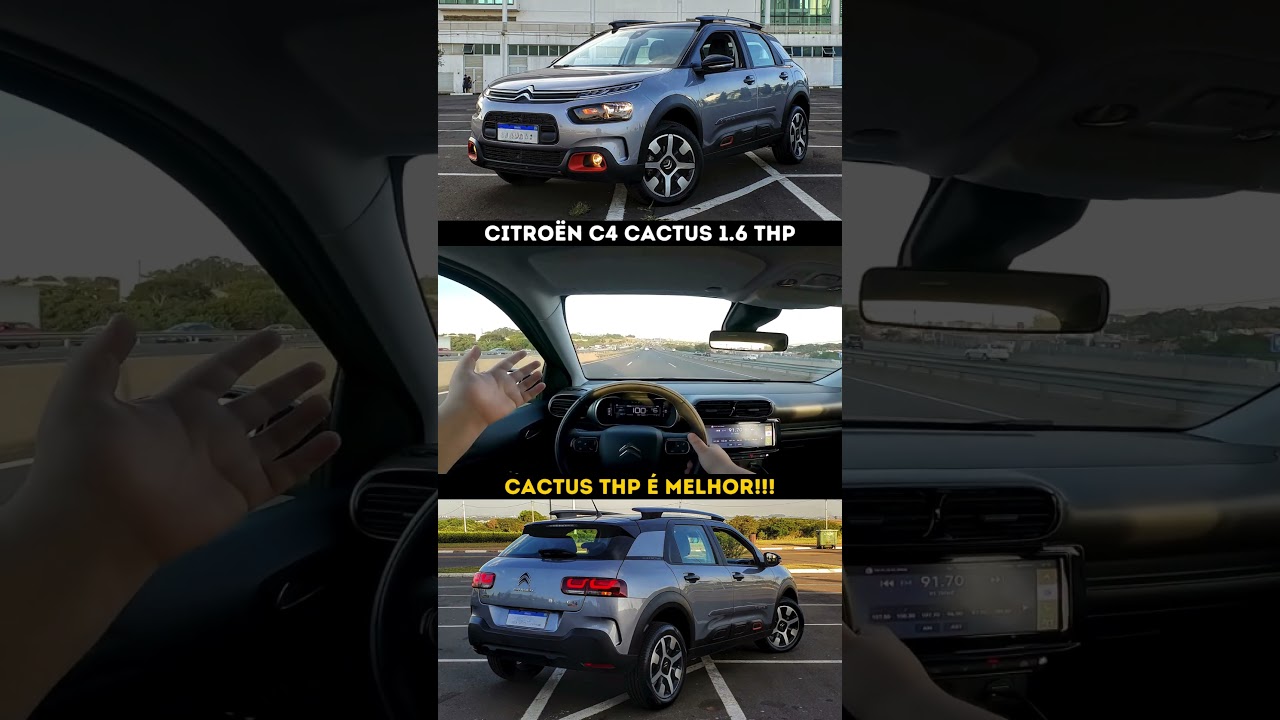 É aqui que o C4 Cactus faz toda a diferença em relação ao Aircross! #citroen #c4cactus