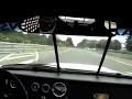 Dick Pierson laps the big Le Mans track at the Classic