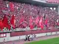 本田引退試合その①(なつかしのゴール裏)