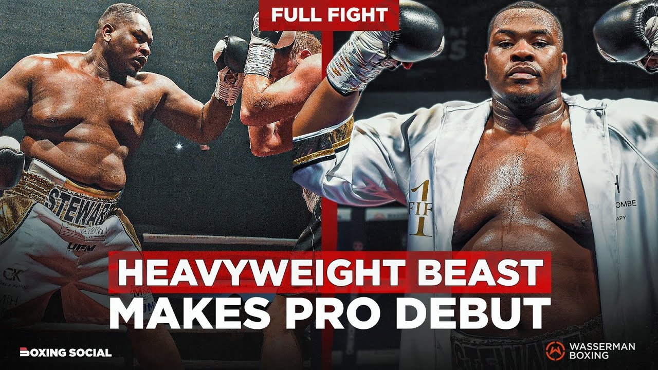 FULL FIGHT: 345lbs Heavyweight Hosea Stewart Makes Pro Debut on Wasserman Boxing Development Series