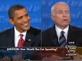 full video of the third 2008 presidential debate with sen. barack obama (d-il) and sen. john mccain (r-az).