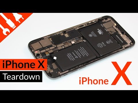 Apple iPhone X: Teardown - Das neue Apple iPhone 10 zerlegt I deutsch