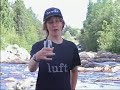 Luftman äter rå fisk (swedish)
