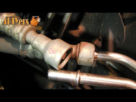 how to repair gm plastic fuel line