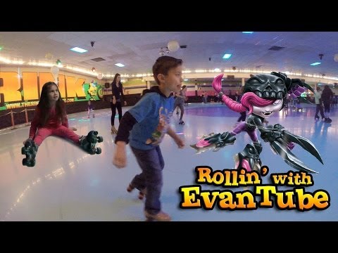 evantubehd's - Today the family is heading over to the roller rink to get our weekend workout. It was a little too chilly outside to ride bikes and go to park, so we though...