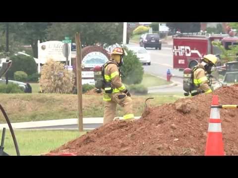 how to report a gas leak