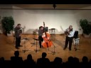 aaron miller faculty jazz bass recital. brent jensen sax, jamie findlay gtr, aaron miller bass.