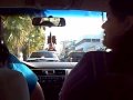en el carro de geral