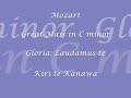 mozart   great mass in c minor   gloria: laudamus te