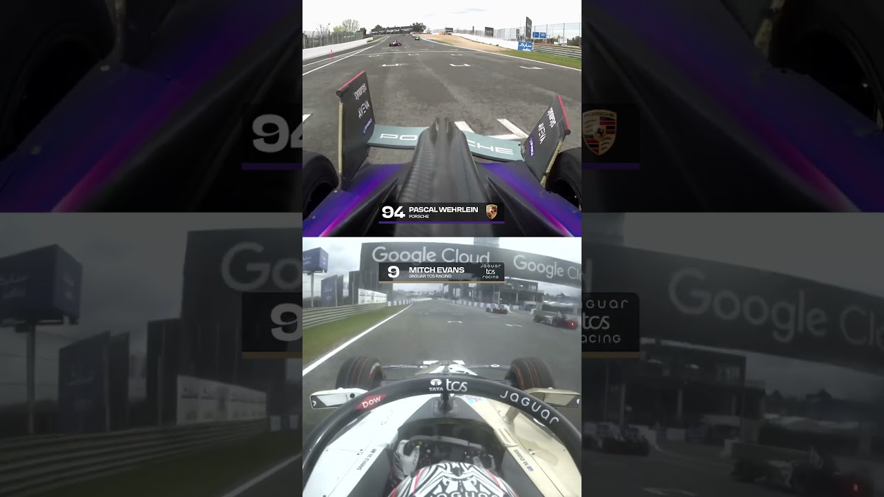 OUT OF NOWHERE 🤯 #CupraRavalMadridEPrix #FormulaE #Motorsport #Racing