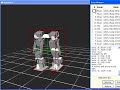 robot walking simulation