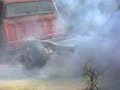 chevy truck burnout
