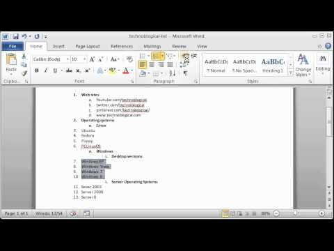 how to define ms word