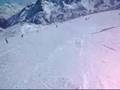 Gletsjer afdaling Sölden