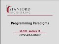 Lecture 11 | Programming Paradigms