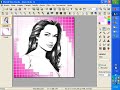 Fotomontagem Angelina