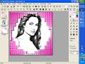 Fotomontagem Angelina