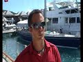 Superyacht Tenacious crew at Antigua Boatshow 2007
