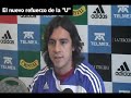 Cristian Milla: presentación oficial en la U de Chile