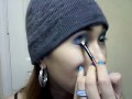 Deep Ocean Blue make up tutorial