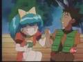 misty se le declara a ash