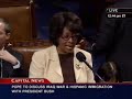 the house debates the jubilee act for responsible lending and expanded debt cancellation of 2008, hr 2634. the bill directs the bush administration to begin negotiations for an agreement within the world bank, international monetary fund, and the paris club of bilateral creditors to allow up to 24 additional low-income countries to qualify for international debt relief. the bill builds on previous successful efforts in recent years to provide debt relief for the world's poorest countries as an essential component in the overall effort to help alleviate the severe poverty that exists in many parts of the world. debt relief programs have had a proven record of success. for example, uganda used its $57.9 million in savings from debt relief in 2006 to invest in energy infrastructure, primary education, malaria control, health care, and water infrastructure. speaker rep. maxine waters spoke in favor.