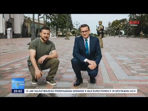 Premier M. Morawiecki przebywa z wizytą w Kijowie