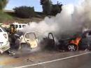 Car Fire Upland California Car Fire Upland California