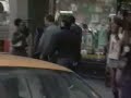 Spiderman 3 Shooting NYC, Tobey Maguire dancing Spiderman 3 Shooting NYC, Tobey Maguire dancing
