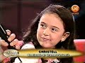 christell en el programa 