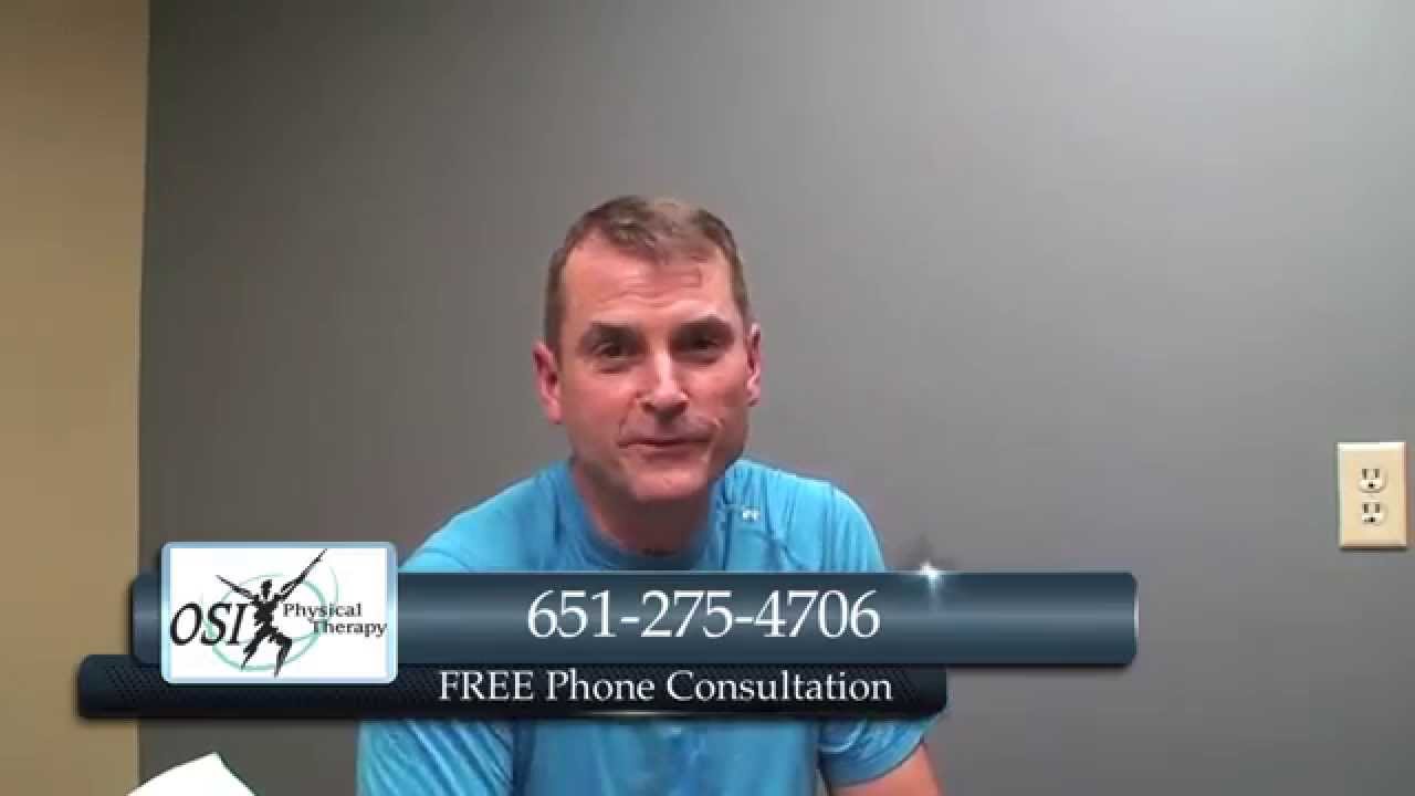 Knee Replacement Rehabilitation at OSI Physical Therapy Shoreview, MN - Jim Murray testimonial