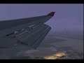 Scary Landing @ Manchester Airport