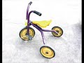 yellow tricycle yellow tricycle
