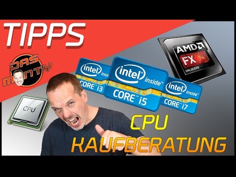 CPU Prozessor Kaufberatung/Empfehlung 2017 - Intel VS AMD - Das Monty - Deutsch
