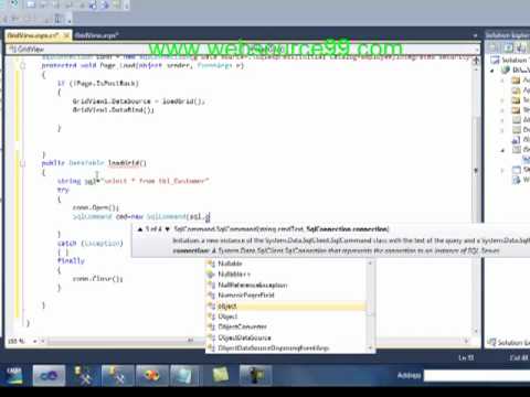 how to fill gridview in asp.net using ajax