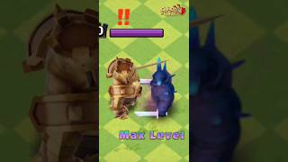 PEKKA Level 1 to Max Level Vs Barbarian King  Clas