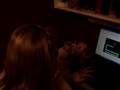 Mieke Mehrtens playing maze game, scared to hell!!
