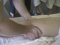 Massagem ao joelho