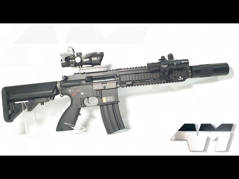 WE 888 BLACK EDITION / UPGRADED VERSION / WE HK416 Airsoft Unboxing