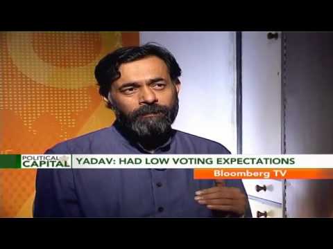 yogendra - Political Analyst and AAP Senior Leader Yogendra Yadav wants to use AAP's success in Delhi as a symbol for the rest of the country.