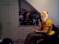 Santa Claus Plays the Mijam Drum Sticks. Santa Claus Plays the Mijam Drum Sticks.